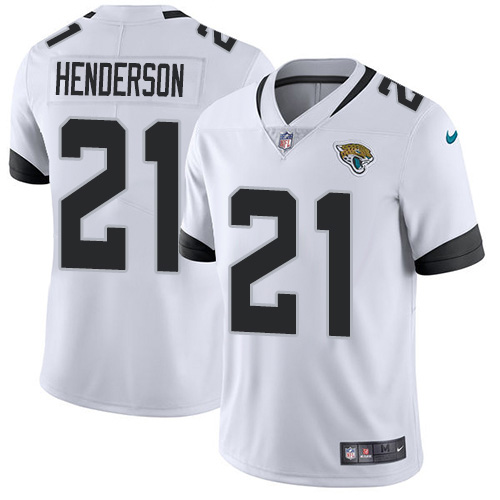 Jacksonville Jaguars #21 C.J. Henderson White Youth Stitched NFL Vapor Untouchable Limited Jersey